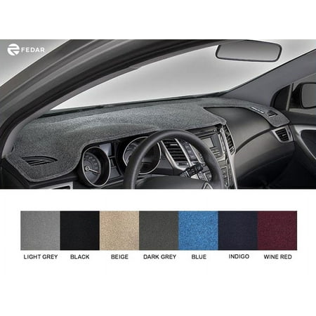 Fedar reduces heat buildup, Dark Grey Automotive Dashboard Cover, fits 1994-1996 Toyota Camry