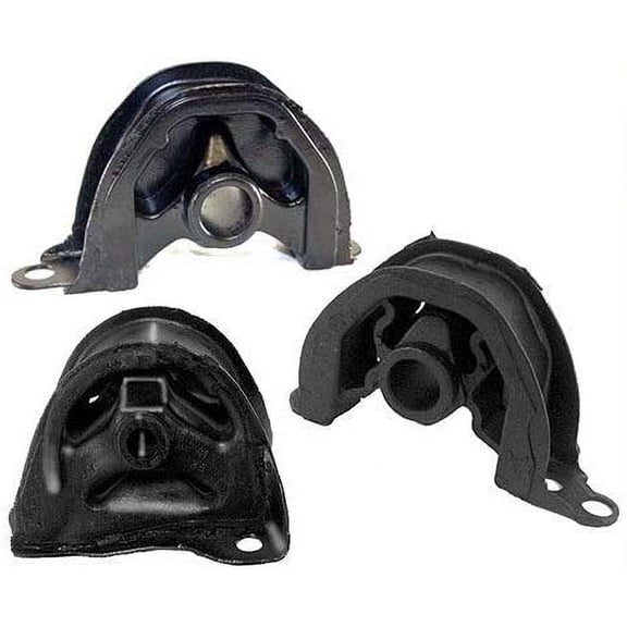Fits 1994-2001 Acura Integra 1.8L Front Front Left Lower & Rear Motor Mount 3PCS
