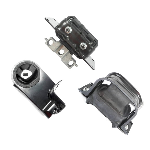 Fits: 1996-2000 Chrysler Sebring 2.5L Converible Engine Motor & Trans Mount Set 3PCS 96 97 98 99 00 A2841 A2842 A2958