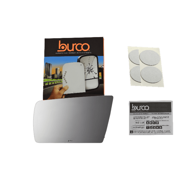 Fits 1997-1999 Mercedes S Class, SL Class Left Driver Mirror Glass Lens w/Adhesive USA. Alternative Direct Fit Over Glass For Heated and Auto Dim Type Mirrors. See Details