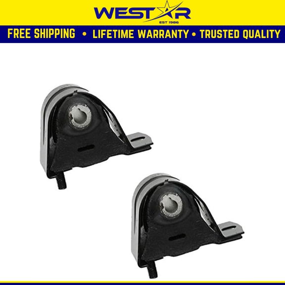 Fits 1997-2006 Jeep TJ/Wrangler 2.4L 2.5L 4.0L Motor Mount Set 2pcs : A2883, A2883