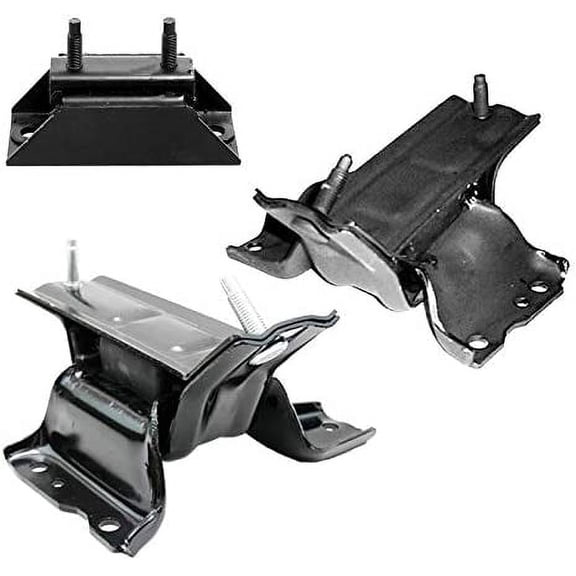 Fits 1997-2014 Ford E150 E250 E350 E450 4.6L 5.4L Motor & Trans Mount Set 3pcs