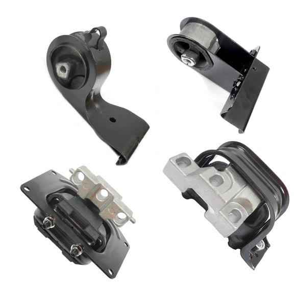 Fits: 1998-2000 Chrysler Cirrus 2.4/ 2.5L Engine Motor & Trans. Mount Full Set 4PCS 98 99 00 A2958 A2841 A2945 A2842