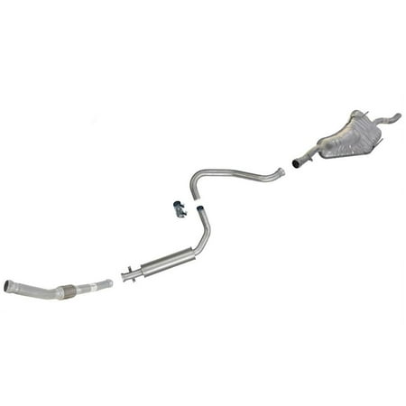 Fits 1999-2001 Saab S & SE 9-3 9 3 2.0L Turbo Exhaust System Pipe Muffler