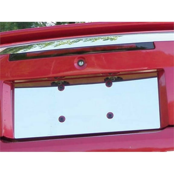Fits 1999-2004 FORD MUSTANG 2-door -Stainless Steel License Plate Bezel