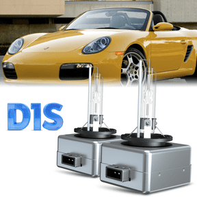 Fits 1999-2008 Porsche Boxster HID Headlight Bulbs D1S Low Beam Replacement Kit 2pcs