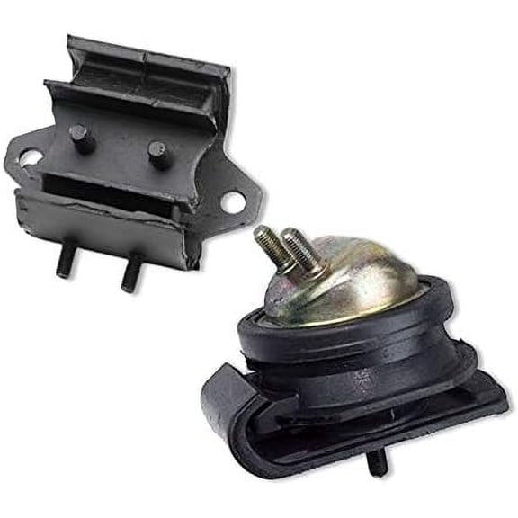 Fits 2000-2004 Nissan Frontier/Xterra 3.3L 2WD FR L or R Motor Trans Mount 2pc : A7332 A4314