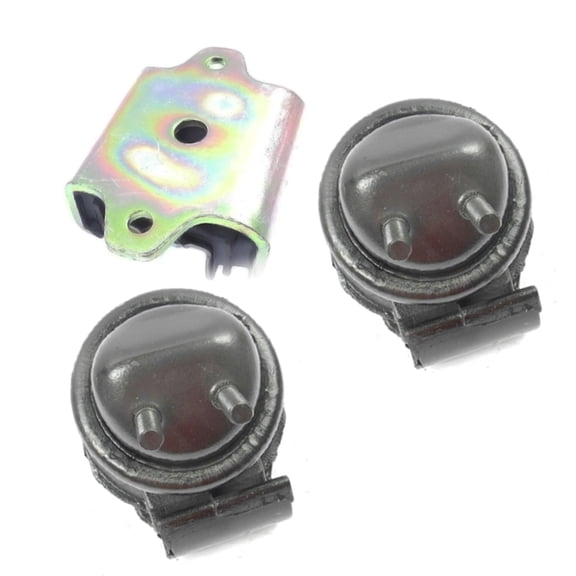Fits: 2000-2004 Nissan Frontier Xterra 3.3L AWD Engine Motor & Trans Mount Set 3PCS