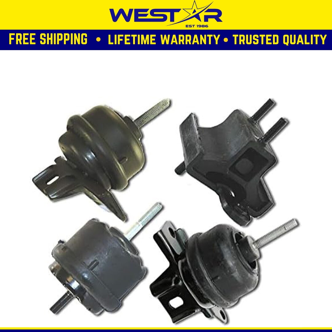 Fits 2000-2005 Buick LeSabre/Pontiac Bonneville 3.8L Motor & Trans Mount 4pc