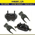 thumbnail image 1 of Fits 2000-2005 Chevrolet Impala 3.8L Motor & Torque Strut & Trans Mount Set 4PCS, 1 of 2