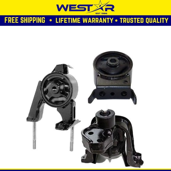 Fits 2000-2005 Toyota Echo 1.5L Engine Motor & Trans Mount Set 3PCS : A7288, A7228, A7260, EM9015, EM8968, EM8883