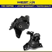 Fits 2001-2006 Hyundai Elantra 2.0L w/AUTO Front RT Motor & Trans Mount 2PCS A6196, A7101