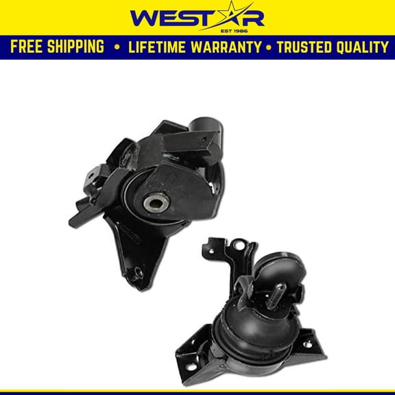 Fits 2001-2006 Hyundai Elantra 2.0L w/AUTO Front RT Motor & Trans Mount 2PCS : A6196, A7101