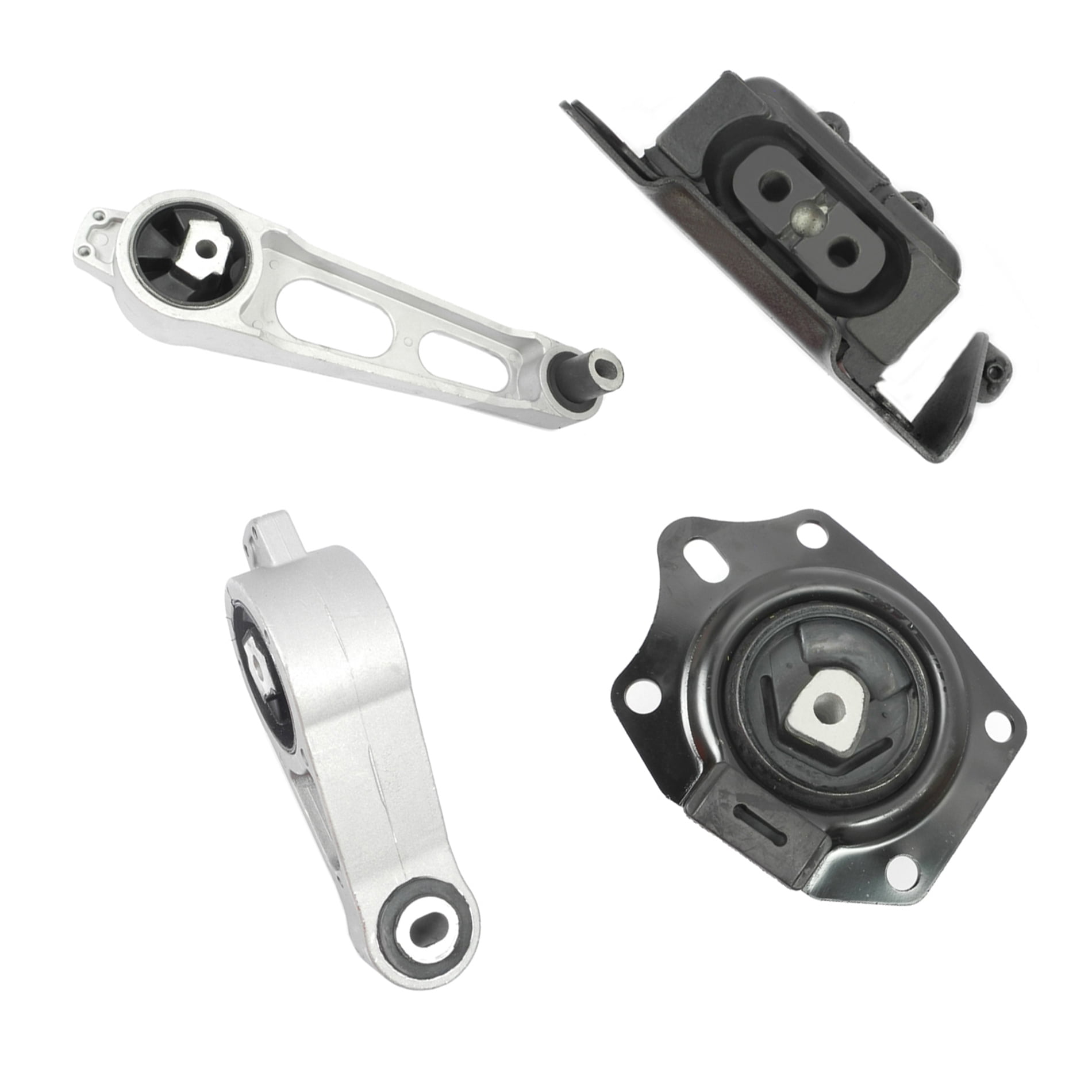 Fits: 2001-2009 Chrysler PT Cruiser 2.4L Engine Motor & Trans. Mount Set 4PCS without Turbo 2948, 2949, 2947, 3026