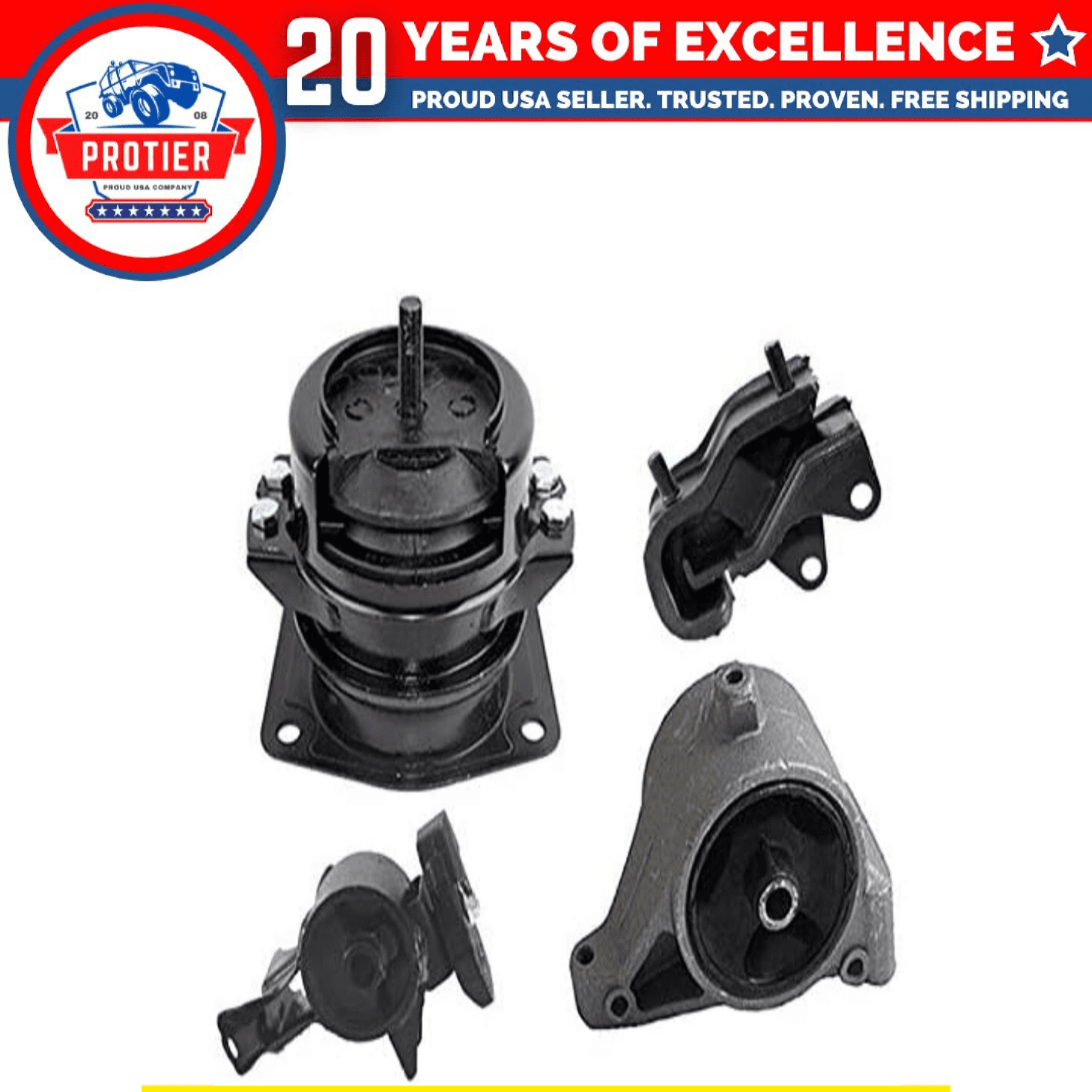 Front Right Engine Motor Mount For 2003-2006 Acura MDX 3.5L A4551 A4533
