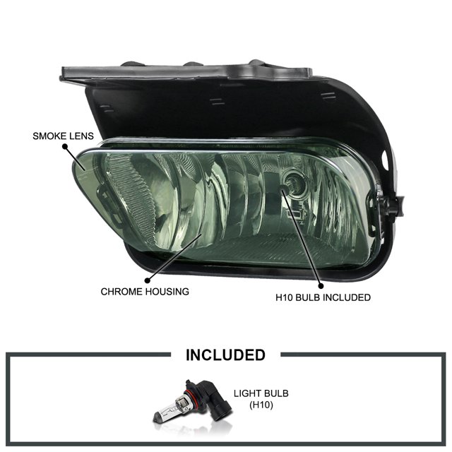 Fits 20032006 Chevy Silverado Avalanche 1500 2500 Smoke Fog Lights