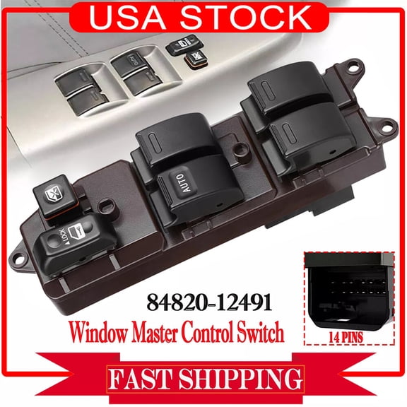 Fits 2003-2008 Toyota Corolla 1.8L Door Window Switch Car Control 14 PINs