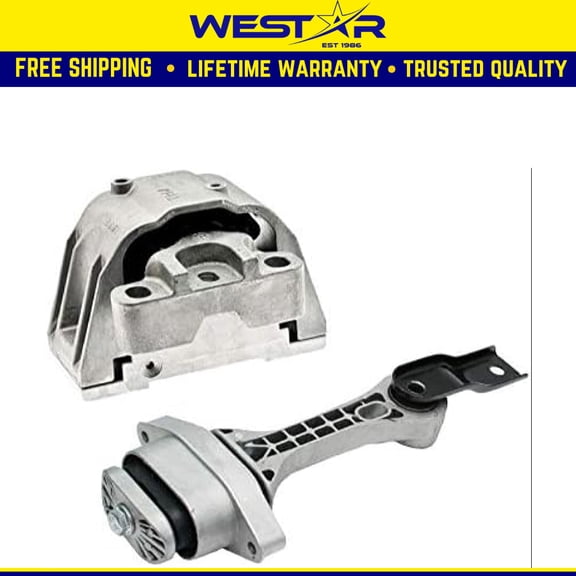 Fits 2004-2006 Audi TT Quattro 3.2 1999-2005 Volkswagen Golf Jetta 2.8 Front Motor Mount : A6936, A6935