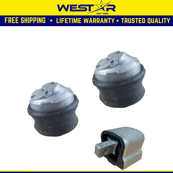 Fits 2004-2008 Chrysler Crossfire 3.2L Engine Motor & Trans Mount Set 3pc