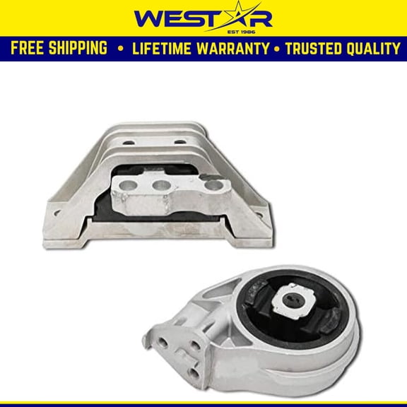 Fits 2005-2007 Chevrolet Cobalt/2004 Saturn Ion 2.0L Motor&Tran Mount Set 2pc