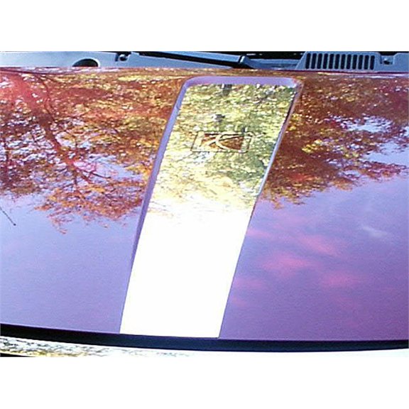 Fits 2005-2007 SATURN ION 4-door (7.82" Width, with LOGO)-Stainless Steel HOOD