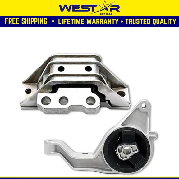Fits 2005-2010 Chevrolet Cobalt/HHR/Pontiac G5 / Saturn Ion 2.2L/2.4L AUTO Motor & Trans Mount 2pc