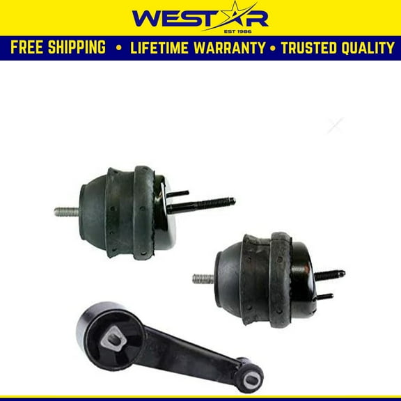 Fits 2006-2008 Buick Lucerne 3.8L Engine Motor&Torque Strut Mount Set 3pc