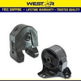 thumbnail image 1 of Fits 2006-2010 Hyundai Sonata 2.4L Front & Rear Engine Motor Mount Set 2pc : A7162 A7168, 1 of 2