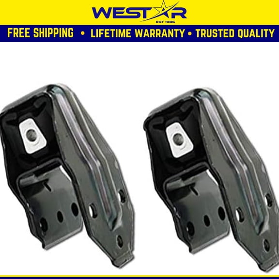 Fits 2006-2011 Buick Allure Chevrolet Impala Monte Carlo Front L & R Bracket Mount 2pcs