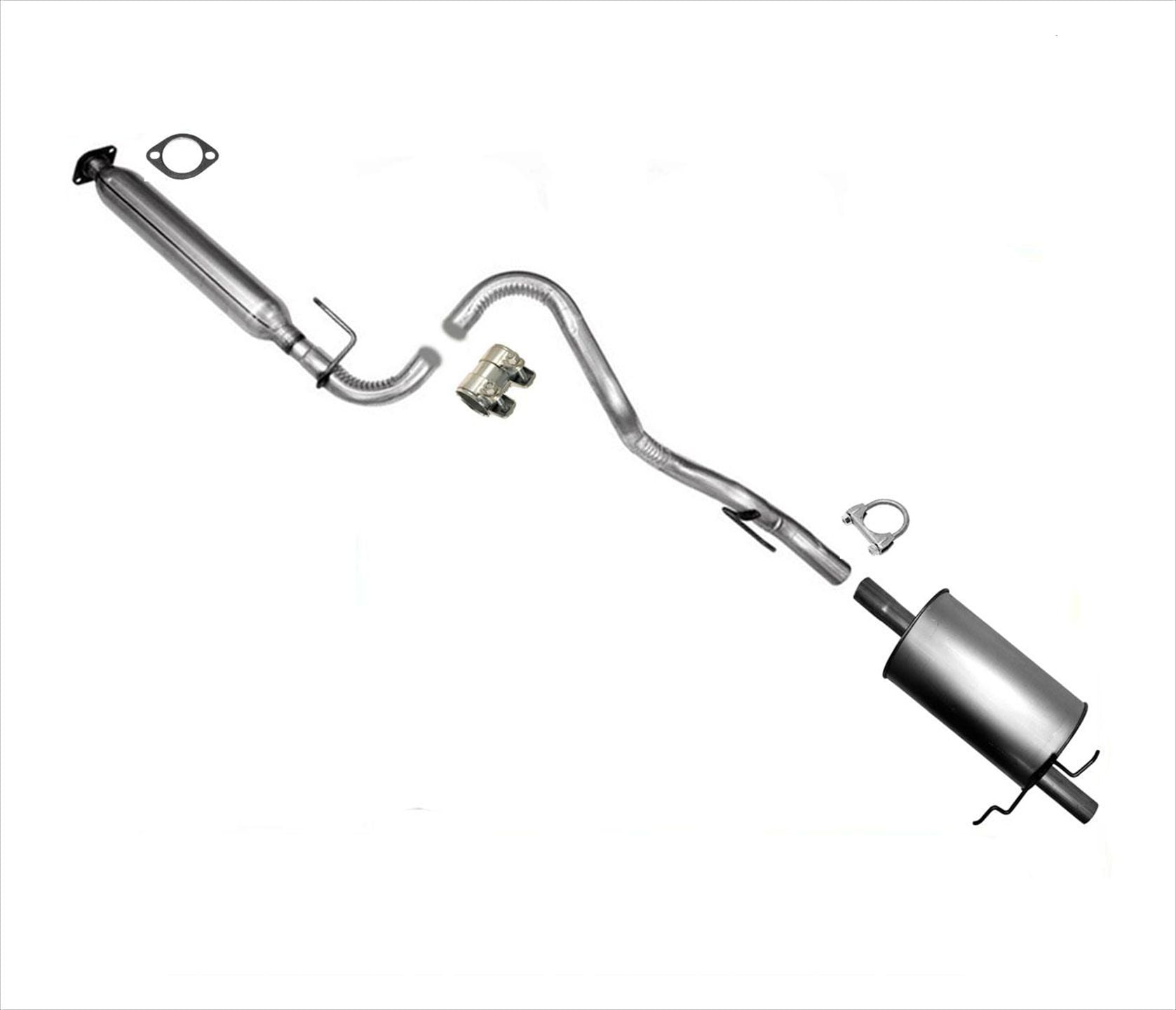 Fits 2006-2011 Chevrolet HHR LT 2.4L Muffler Exhaust Pipe System With Gaskets