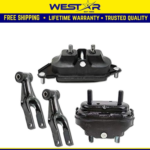 Fits 2006-2011 Chevrolet Impala 2006 Monte Carlo 3.9L Motor&Trans Mount 4pcs