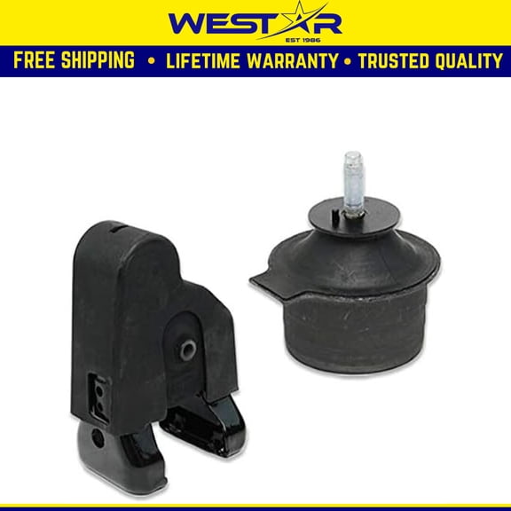 Fits 2006-2011 Hyundai Azera 3.3L 3.8L Front RT (Insulator) & Rear Motor Mount : A7151 A7171