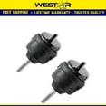 thumbnail image 1 of Fits 2007-2008 Chrysler Pacifica 3.8L 4.0L Front & Rear Motor Mount 2pcs, 1 of 2
