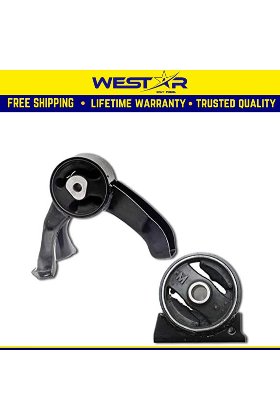 Fits 2007-2008 Dodge Caliber 2.4L 2WD AUTO CVT w/o Turbo Front & Rear Mount 2PCS