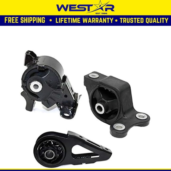 Fits 2007-2008 Honda Fits 1.5L MANUAL Engine Motor & Trans Mount Set 3pc