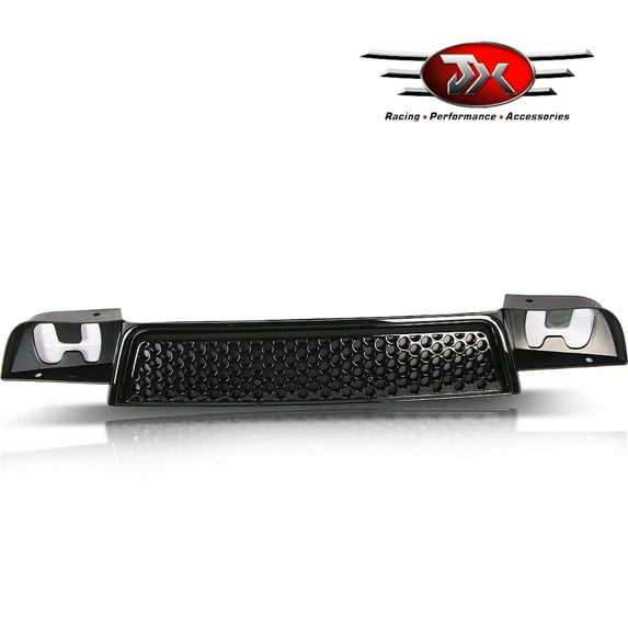 JX RACING·PERFORMANCE·ACCESSORIES Fits 2007-2014 GMC Yukon/XL/Denali Mesh Front Lower Bumper Grille Guard Gloss Black
