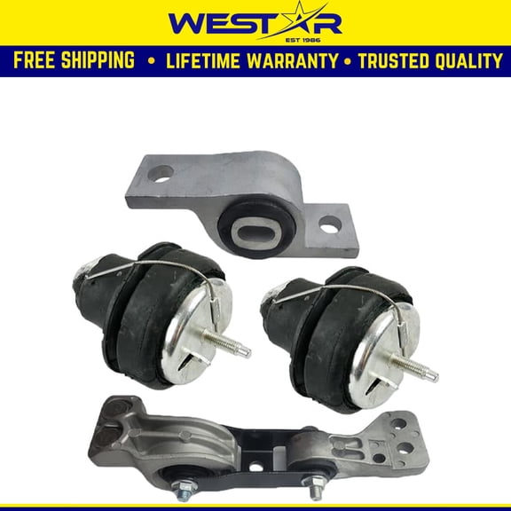 Fits 2007-2014 Volvo XC90 3.2L Engine Motor & Torque Strut Mount Set | A4003 A4003 A70054 A70053