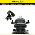 thumbnail image 1 of Fits 2007 Honda Odyssey 3.5L i-VTEC AUTO Front Motor & Rear Trans Mount : A65026EL A4557, 1 of 2