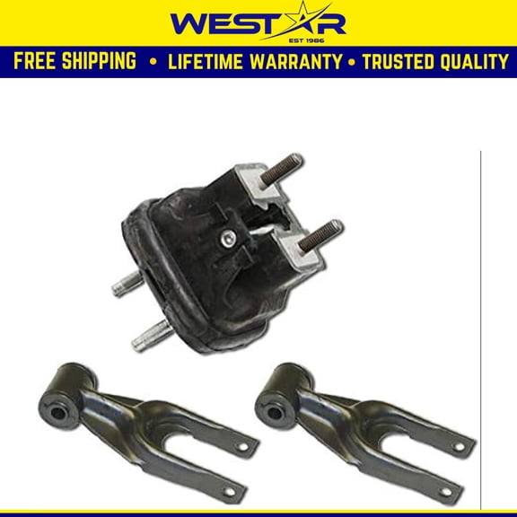 Fits 2008-2009 Buick Allure/LaCrosse 5.3L Front Motor & Torque Mount Set 3pcs