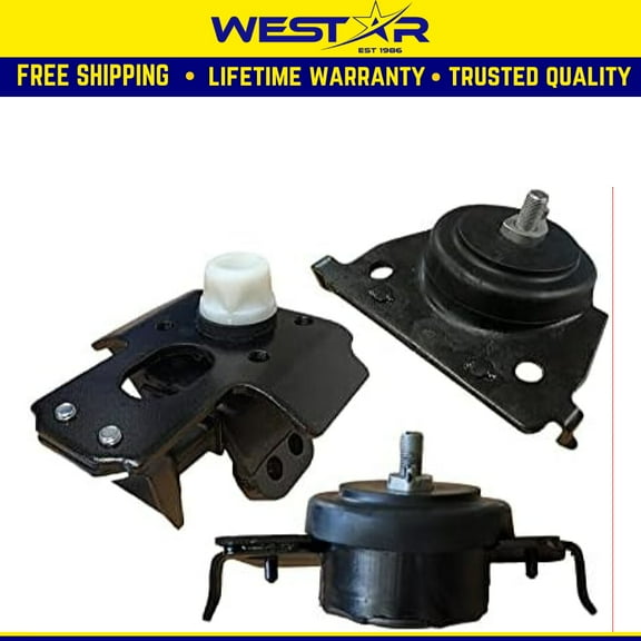 Fits 2008-2009 Toyota Sequoia 4.7L/2007-2009 Tundra 4.7L RWD Motor&Transmission Mount | A42046 A42045 A62047