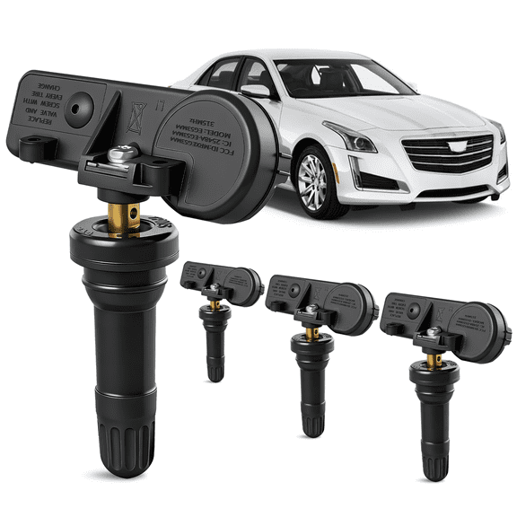Fits 2008-2019 Cadillac CTS TPMS Tire Pressure Monitor Sensor 315MHz, 4-Pack