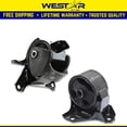 thumbnail image 1 of Fits 2009-2010 Hyundai Sonata 2.4L AUTO Front Motor & Trans Mount Set 2pc : A7162 9381, 1 of 2