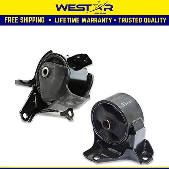 Fits 2009-2010 Hyundai Sonata 2.4L AUTO Front Motor & Trans Mount Set 2pc : A7162 9381