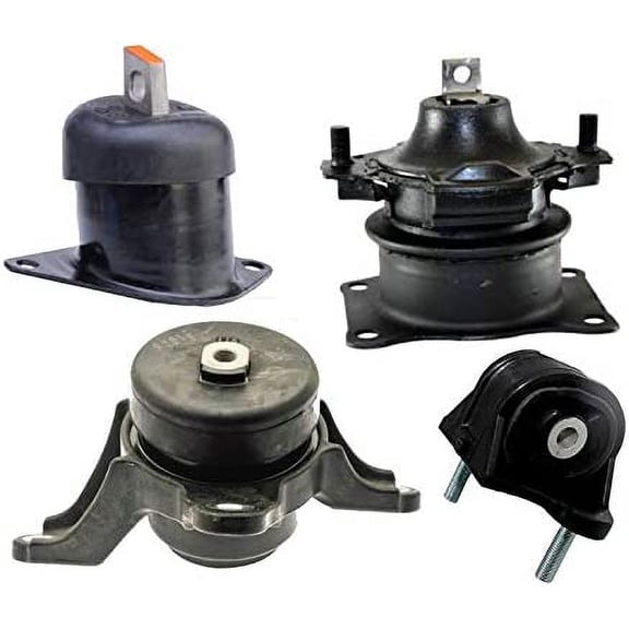 Fits 2009-2014 Acura TL 3.5L 3.7L AUTO, Engine Motor & Trans Mount Set 4pcs