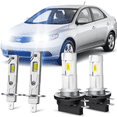 thumbnail image 1 of Fits 2010-2013 Kia Forte LED Headlight Bulb H1+H11B High & Low Beam Replacement Kit, 1 of 13