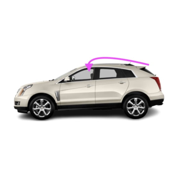 Fits 2010-2016 Cadillac SRX Driver Side Left Front Door Window Glass Laminated
