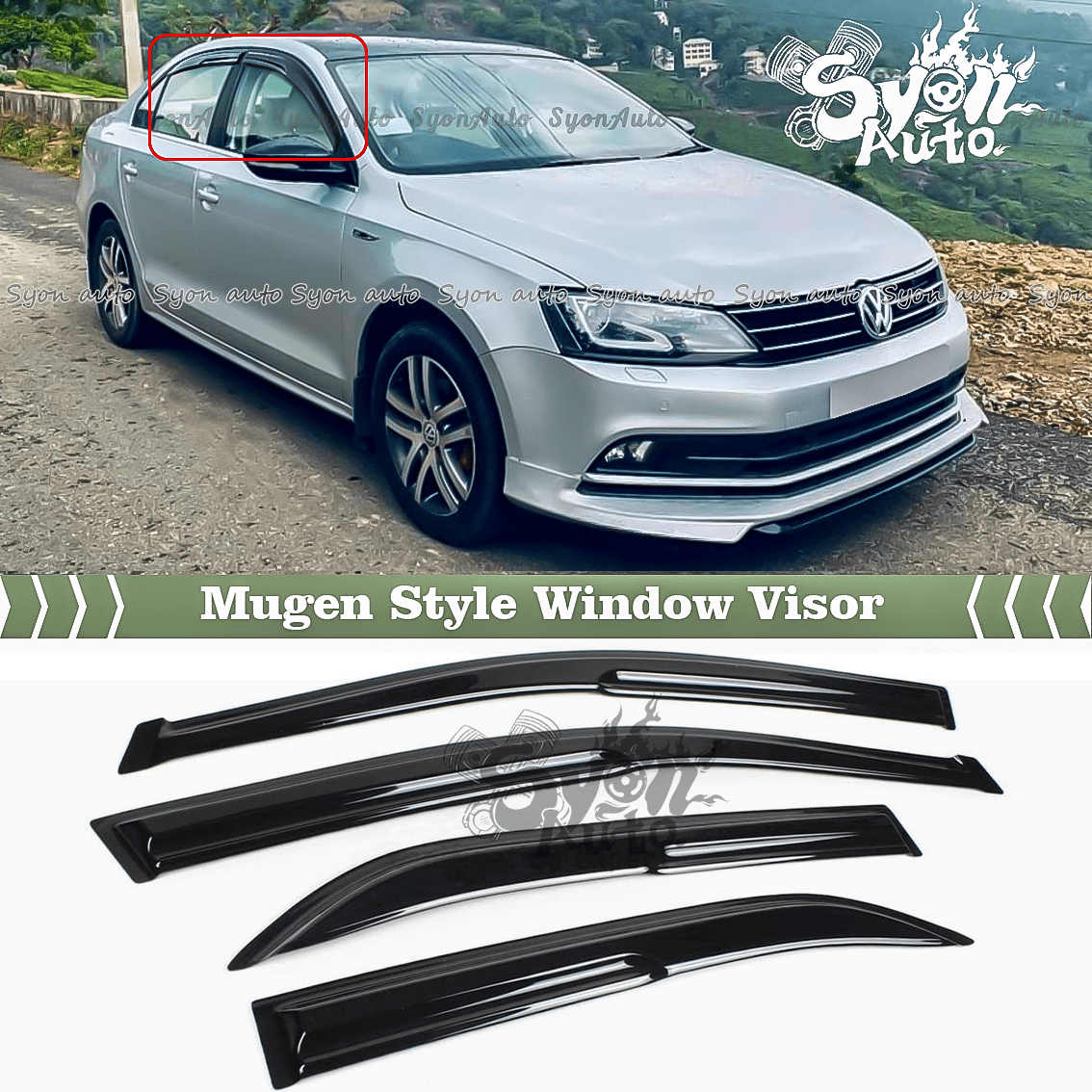 Vw jetta rain guards discount