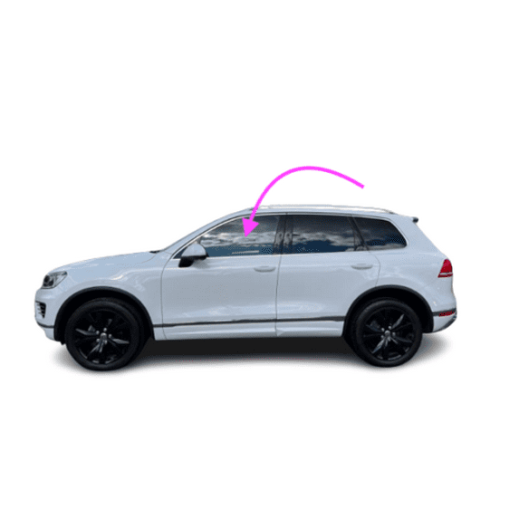 Fits: 2011-2017 Volkswagen Touareg Driver Front Left Door Window Glass-Laminated