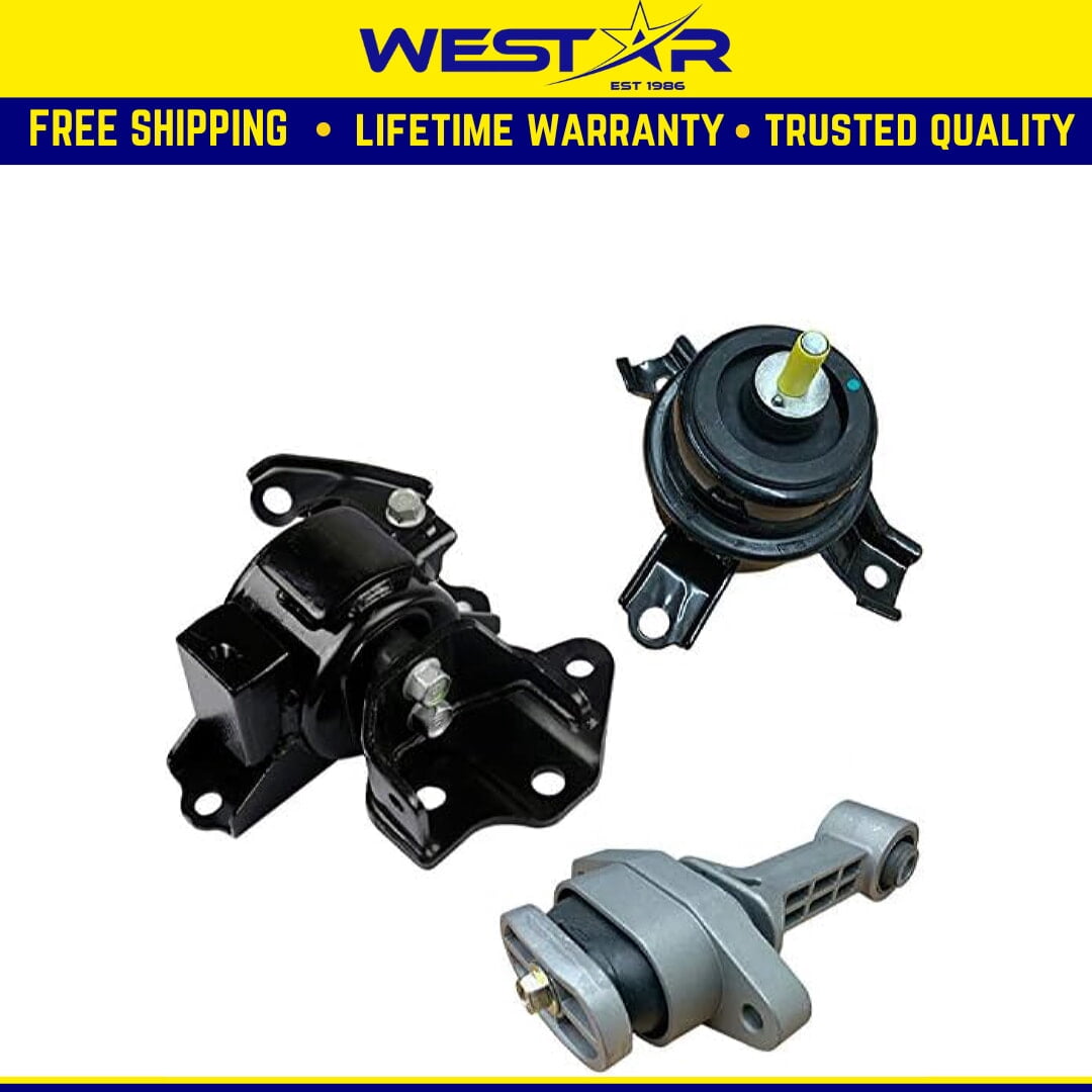 Fits 2012-2013 Kia Soul 1.6L 2.0L AUTO Engine Motor & Trans Mount Set 3pc : A7190, A71020, A71089