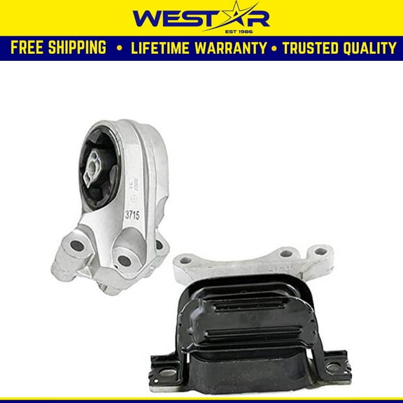 Fits 2012 Chevrolet Captiva Sport 3.0L AUTO Front Motor & Rear Trans Mount
